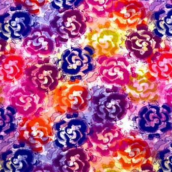 Viscose jersey, digital print